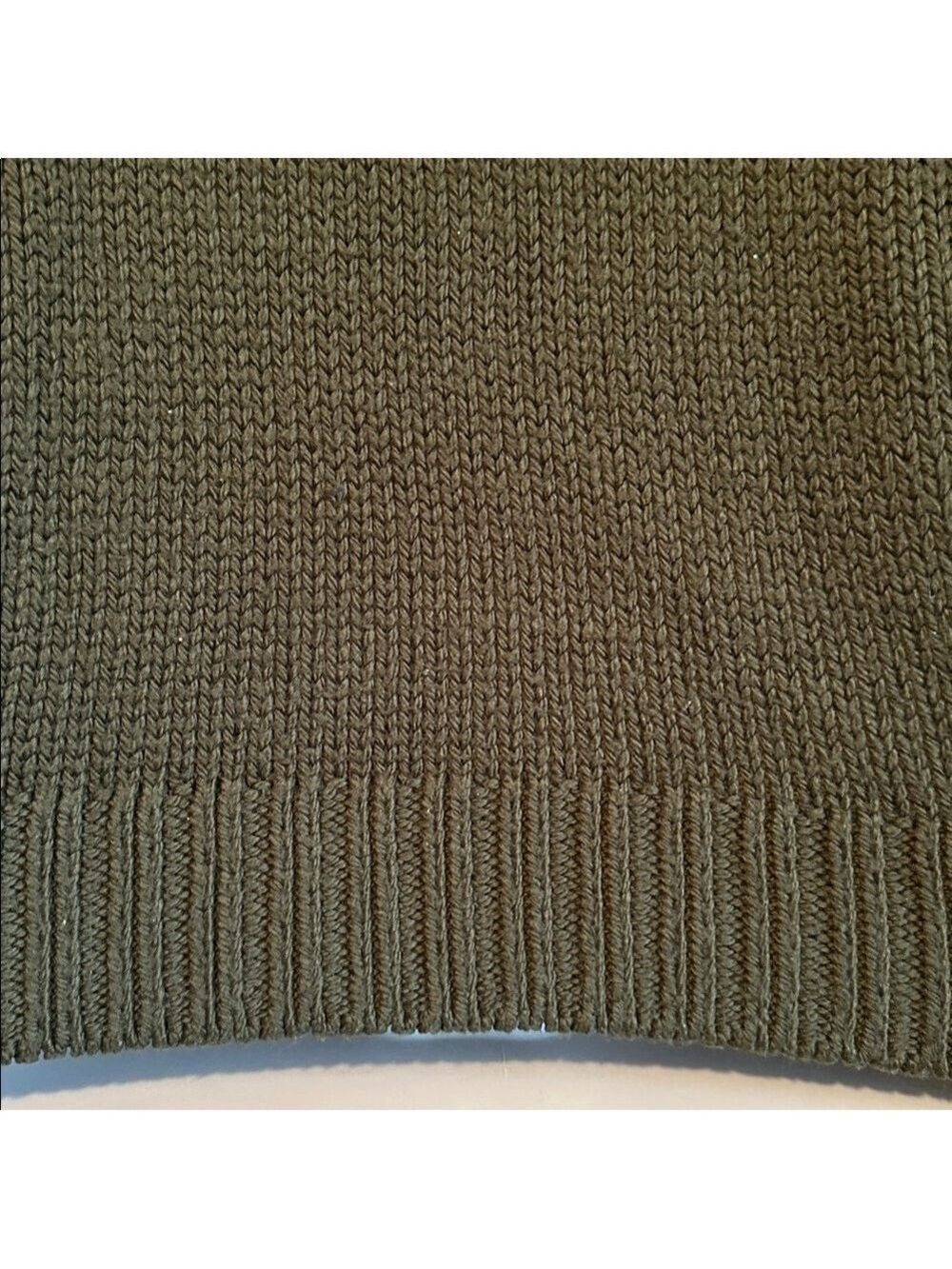 PINK Victoria's Secret Green V-Neck Sweater Medium - Picture 4 of 5